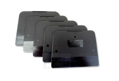 Шпателі дуже гнучкі пластмасові COLAD чорні 197565 5шт 9107 фото