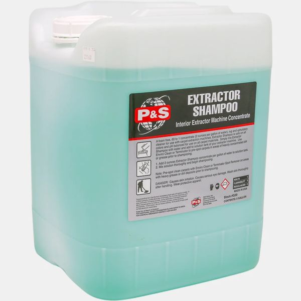 Шампунь для екстракторів та миючих пилососів P&S Extractor Shampoo 18,93л 214601 G2005 фото