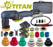 Машина полировальная аккумуляторная мини-эксцентриковая TITAN TDA1212B SET2 214844
