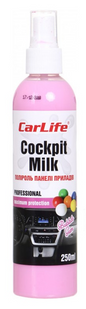 Полироль пластика Carlife Бабл-гам Cockpit Milk 250мл 201827 201827 фото