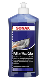 Поліроль з воском для синього автомобіля SONAX NanoPro 250мл 195870 296241 фото