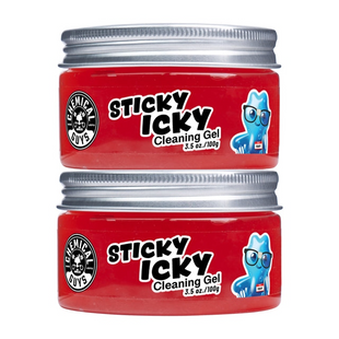 Губка-слайм для чистки авто Chemical Guys Sticky Icky Sweet Strawberry 2шт CJR1002 фото