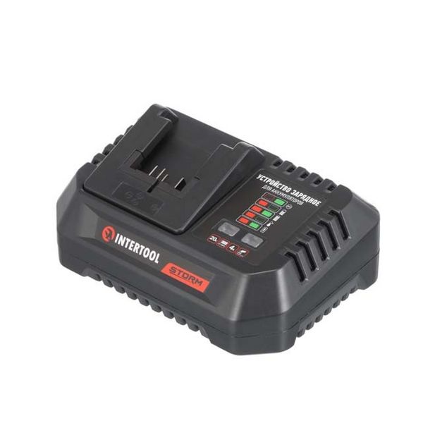 Пристрій зарядний для акумуляторів Li-ion 20 В, струм заряду 4.0 А INTERTOOL WT-0345 203457 WT-0345 фото