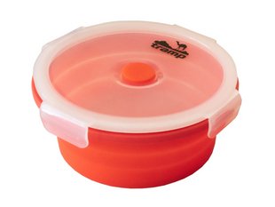 Контейнер складний з кришкою-засувкою Tramp 800ml orange 199809 TRC-087-orange фото