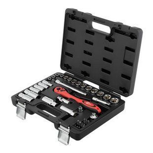Набір інструментів 3/8", 26од., Cr-V STORM INTERTOOL ET-8026 212720 ET-8026 фото