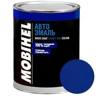 Автоэмаль алкидная MOBIHEL 601 Черная 1л 147654 147676 фото