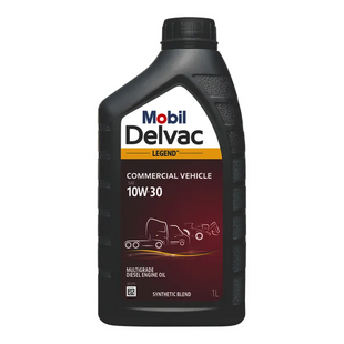 Масло моторное полусинтетическое Mobil Delvac 10w30 1л НФ-00033510 фото