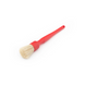 Пензель з натуральним ворсом Detail Factory Blonde Boar Hair Brush Довга ручка Червона DEF-1008 фото 1