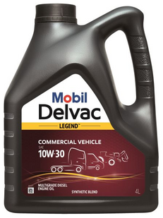 Масло моторное полусинтетическое Mobil Delvac 10w30 4л НФ-00033511 фото