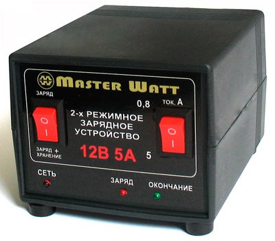 Зарядний пристрій Master Watt 12B 0,8-5A 166958 166958 фото