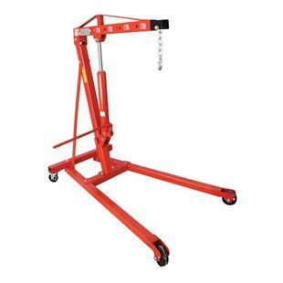 Гідравлічний підкатний кран-знімач двигуна 1 т INTERTOOL GT0807 214805 GT0807 фото