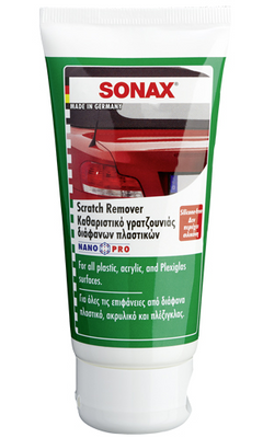 Поліроль для фар і прозорого пластика SONAX NanoPro Scratch Remover 75мл 160476 305000 фото