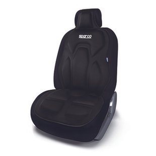 Накидка на сидіння SPARCO Racing 3D чорна 168532 SPC0903 фото