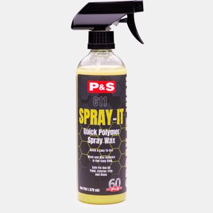 Експрес-віск полімерний P&S Spray-It Quick Polymer Wax 473мл 214528 C110P фото