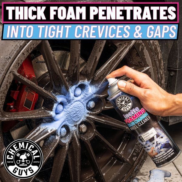 Средство для колесных дисков пена Reactive Foam Color Chemical Guys 340мл 212148 TVDSPRAY102 фото