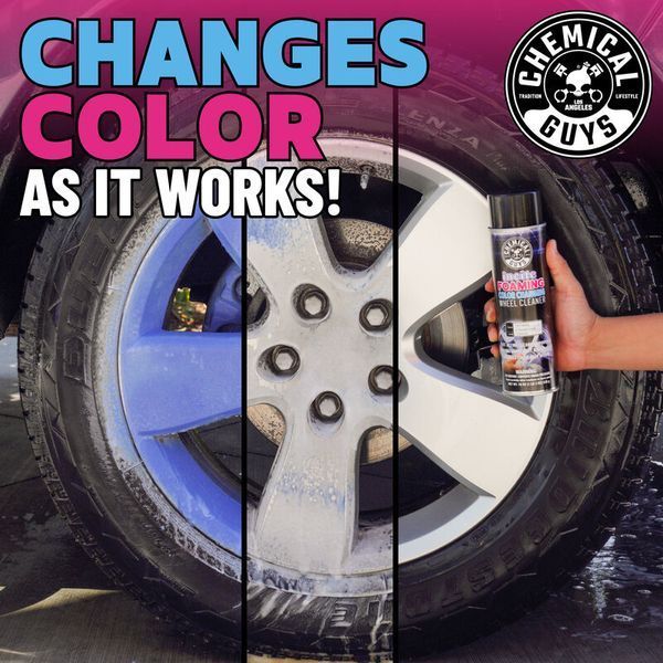 Средство для колесных дисков пена Reactive Foam Color Chemical Guys 340мл 212148 TVDSPRAY102 фото