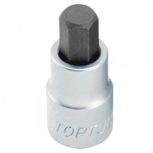 Головка торцева з насадкою HEX 12мм L55мм 1/2" TOPTUL 152851 BCDA1612 фото