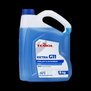 Антифриз TEMOL Antifreeze Extra G11 Blue 5кг 213089 213089 фото