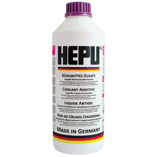 Антифриз концентрат HEPU -72C фіолетовий G12EVO 1,5кг P999-EVO12 фото