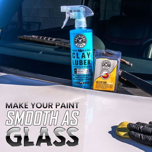 Глина синтетическая Chemical Guys для удаления легких и средних загрязнений OG Clay Bar Yellow CLY_400 196842 CLY400 фото