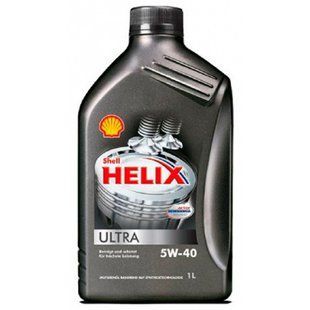 Масло моторное синтетическое SHELL Helix Ultra 5w40 1л 138759 138759 фото