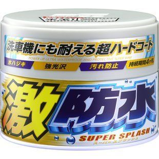Захист водовідштовхувальна для білих автомобілів SOFT99 Water Block Wax for White 300г 195020 00341 фото