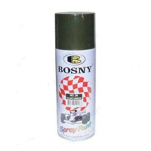 Краска аэрозольная акриловая BOSNY 26 зелено-оливковая 400мл 151570 151570 фото