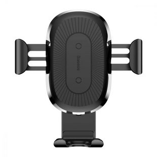 Держатель в машину с беспроводной зарядкой Baseus Gravity Car Mount (Air Outlet Version) 1.67A 10W 208804 WXYL-01 фото