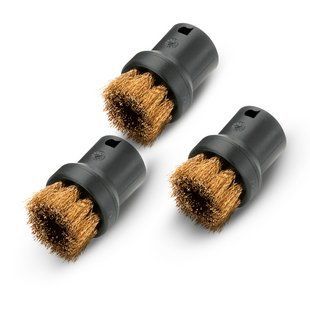 Комплект круглих щіток з латунною щетиною Karcher 196377 2.863-061.0 фото