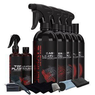 Набір для хімчистки шкіряного салону та догляду за авто Skin Care Ultimate SCA007 фото