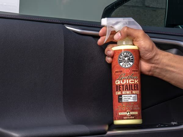 Очиститель и кондиционер для кожи с витамином Е Chemical Guys Leather Quick Detailer matte finish 473мл 196820 SPI216_16 фото