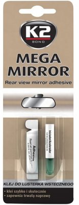 Клей для дзеркал заднього виду K-2 Mega Mirror 0,6мл+0,5мл 210199 B110 фото