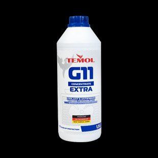 Антифриз-концентрат TEMOL Antifreeze Extra Concentrate G11 Blue 1,5кг 213092 213092 фото