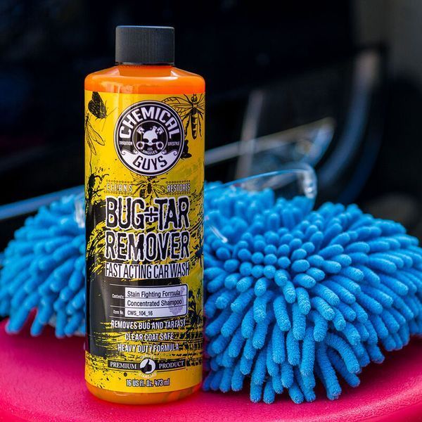 Автошампунь очищає смоли та сліди від комах Chemical Guys "Bug & Tar Remover" 473мл 206723 CWS104_16 фото