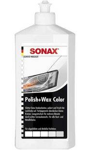 Поліроль з воском для білого автомобіля SONAX NanoPro 500мл 159384 296000 фото