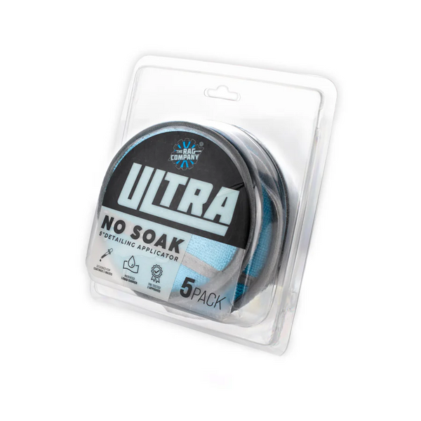 Набір аплікаторів для нанесення складів The Rag Company Ultra No Soak Round Coating Applicator 5шт TRC-1229 фото