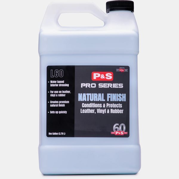Поліроль-консервант для гуми і пластика P&S Natural Finish Dressing 473мл 214617 L600P фото