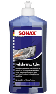 Поліроль з воском для синього автомобіля SONAX NanoPro 500мл 152163 296200 фото