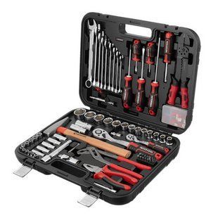 Набір інструментів 1/2 "& 1/4", 100 од., Cr-V INTERTOOL ET-8100 205624 ET-8100 фото