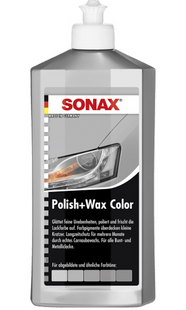 Поліроль з воском для сірого (включаючи металік) автомобіля SONAX NanoPro 500мл 152165 296300 фото