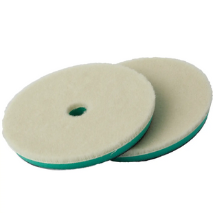 Пад полировальный ZviZZer Thermo Wool Pad,green 140/20/125 на зелен.жестк.термопоролоне эксц.210477 ZV-TW00014020HC фото