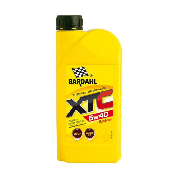 Олива моторна синтетична BARDAHL XTC 5W40 SN/CF A3/B4 1л 214891 36161 фото